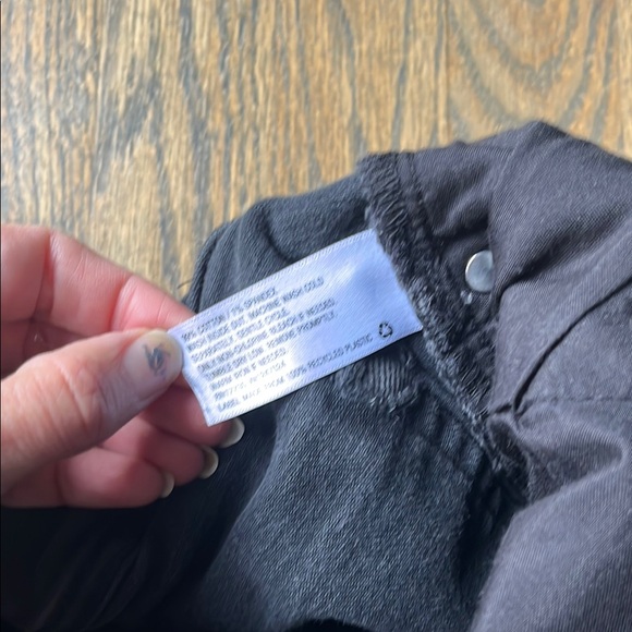 Women's Black Distressed Jeans - Picture 2 of 4